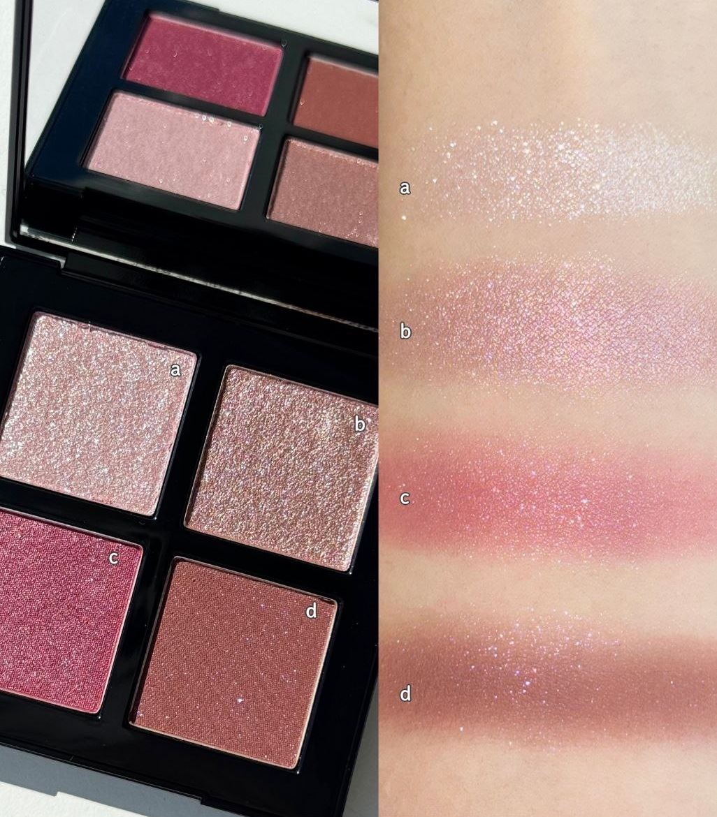 Shu Uemura Eye Sculpt Assy Rose Spring 2026 - Swatches