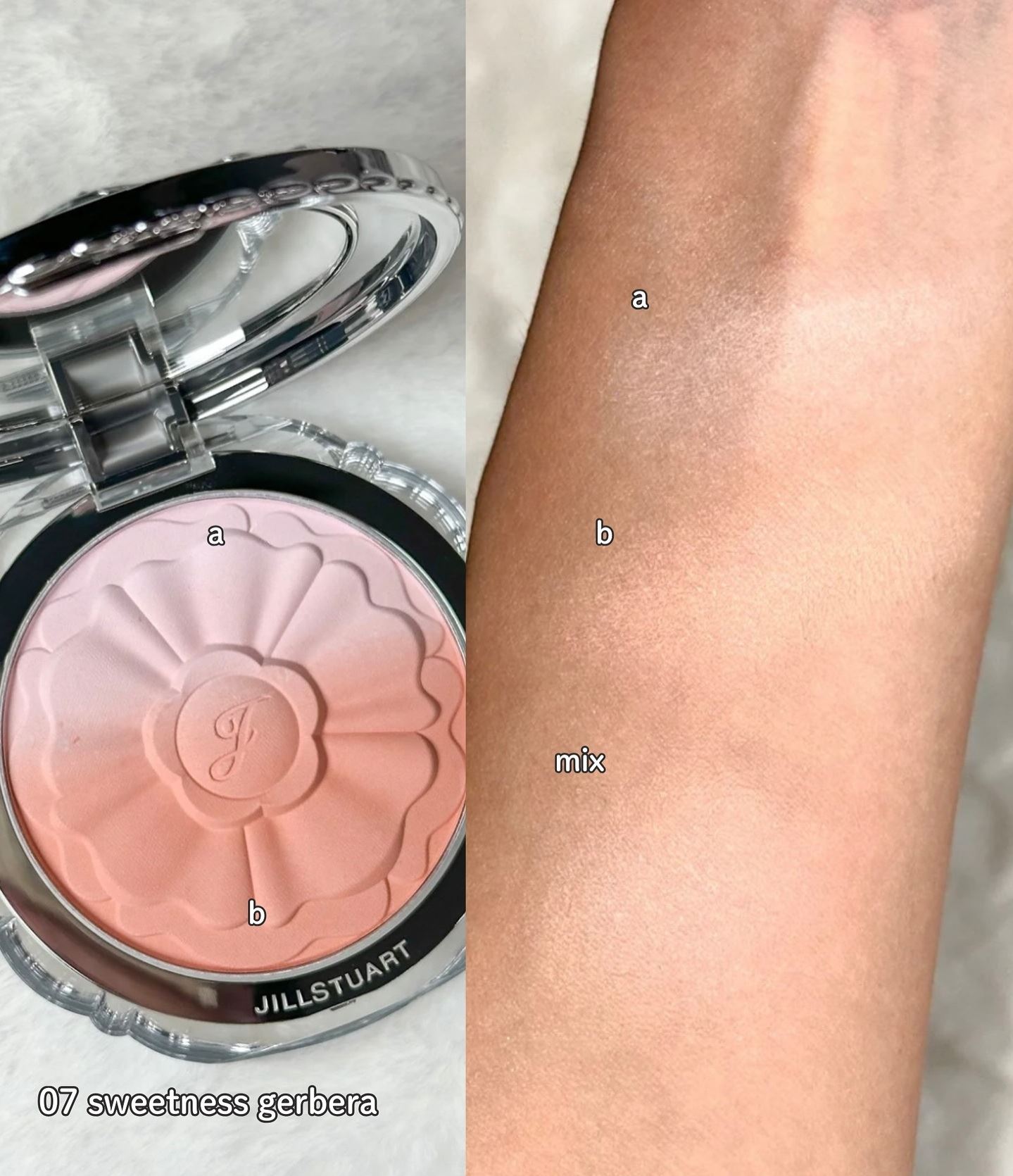 Jill Stuart Pastel Petal Blush Spring 2026 - Swatches