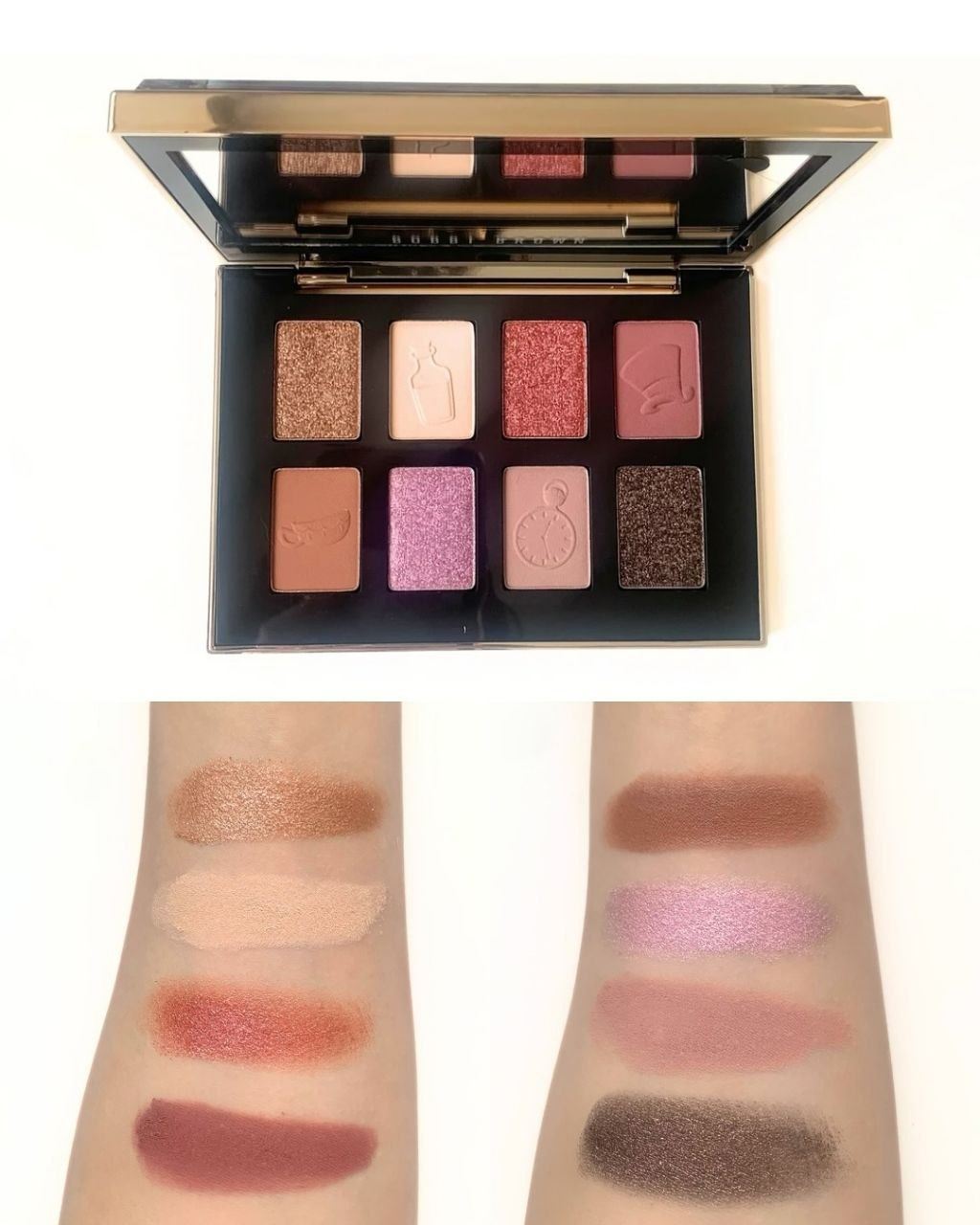 Bobby Brown Alice in Wonderland Eyeshadow Palette - Swatches