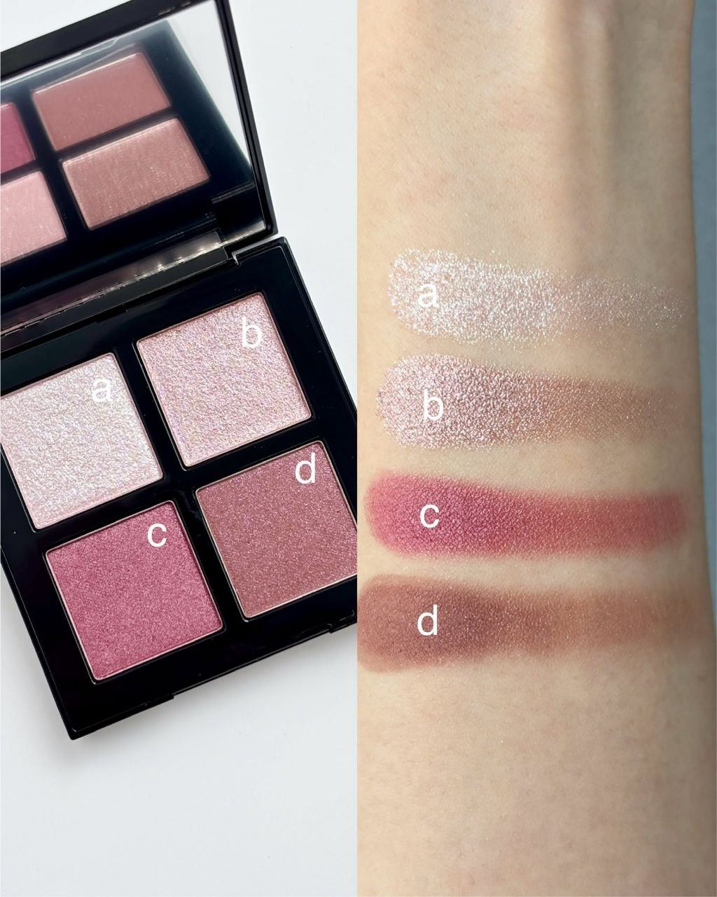 Shu Uemura Eye Sculpt Assy Rose Spring 2026 - Swatches