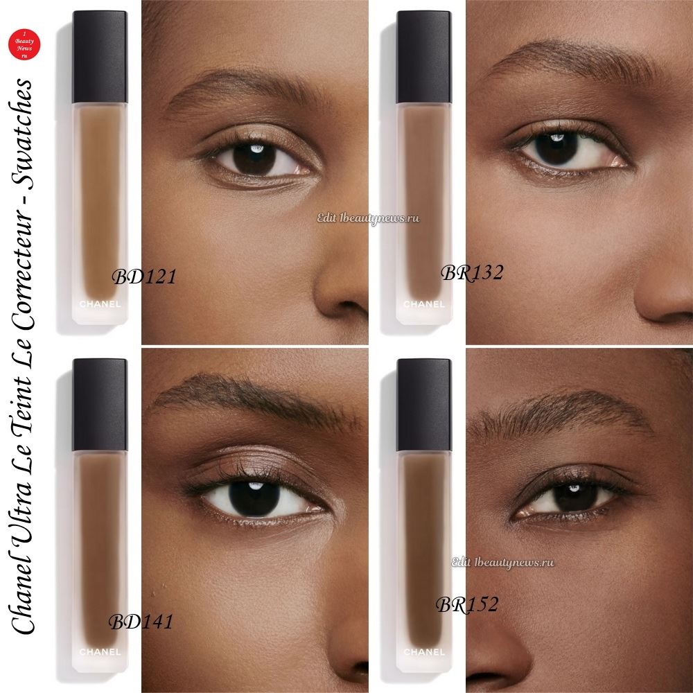 Chanel Ultra Le Teint Le Correcteur - Swatches