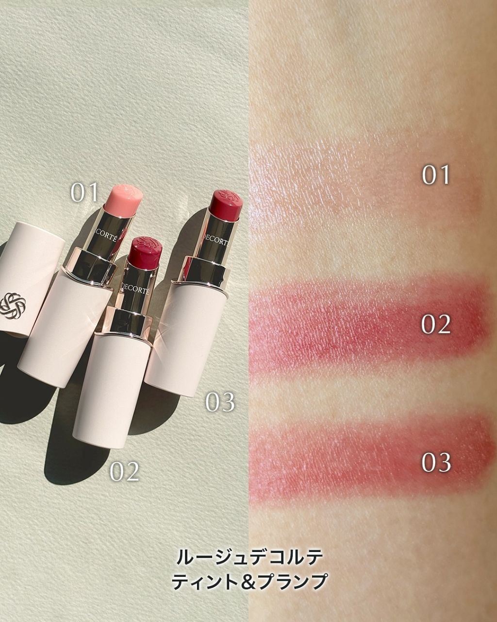 Decorte Rouge Decorté Tint & Plump Spring 2026 - Swatches
