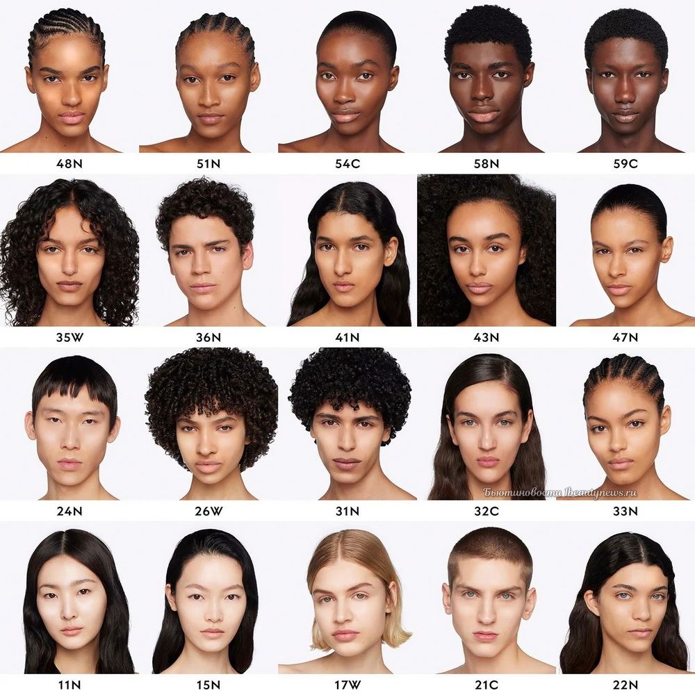 Gucci Glow Skin Tint - Swatches