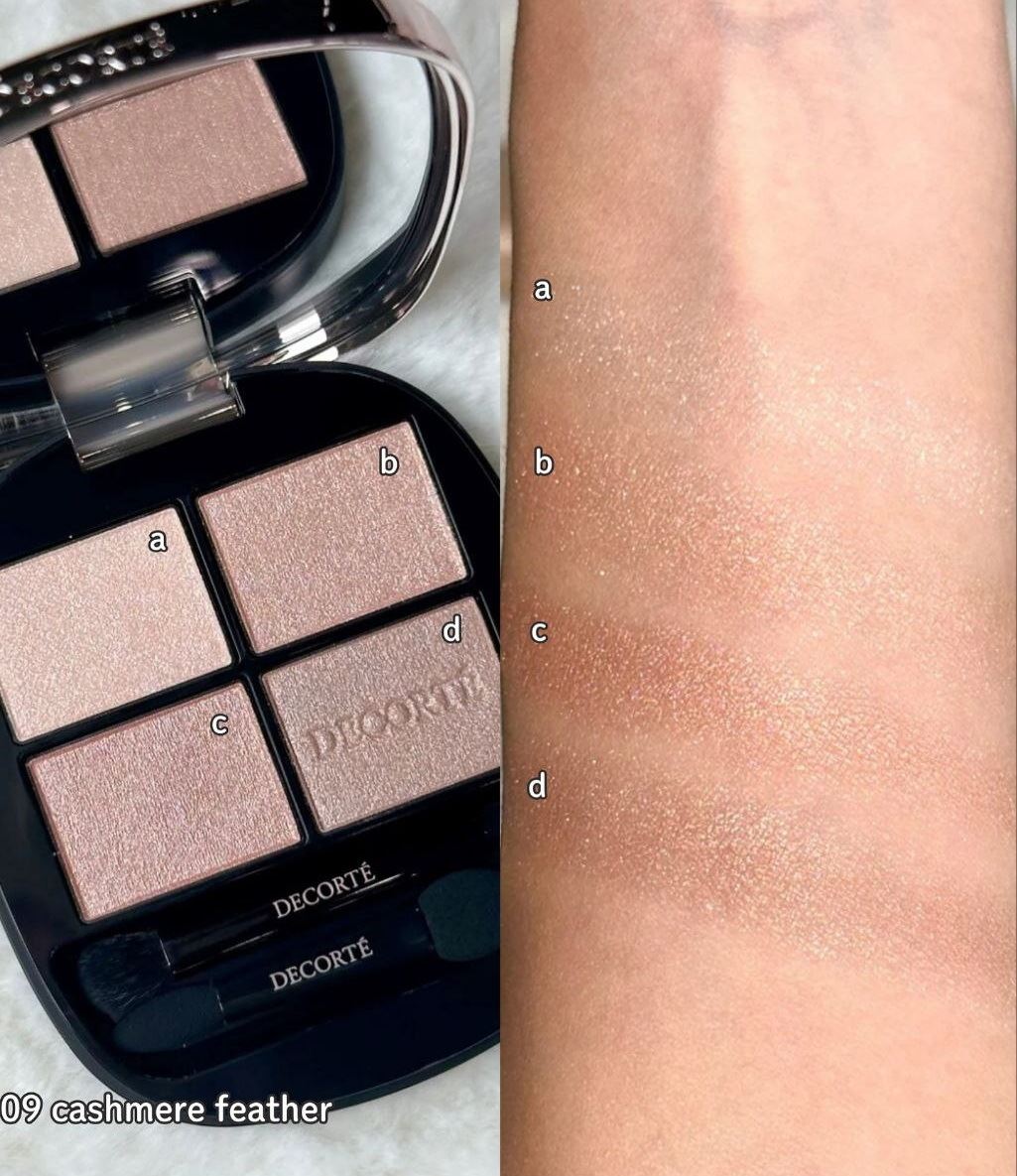 Decorte Skin Shadow Designing Palette Spring 2026 - Swatches