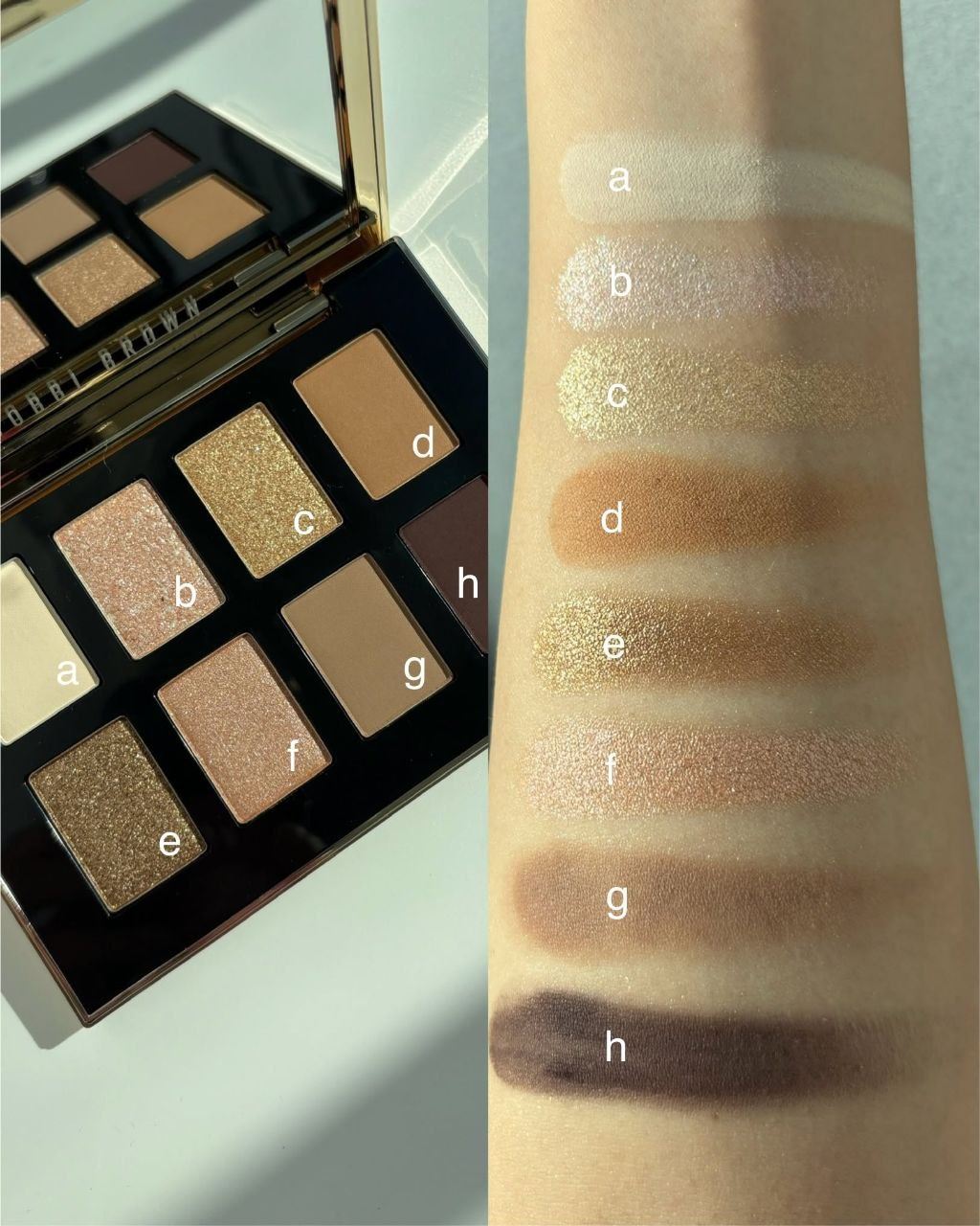 Bobbi Brown Sweet Decadence Eyeshadow Palette Christmas Holiday 2025 - Swatches: