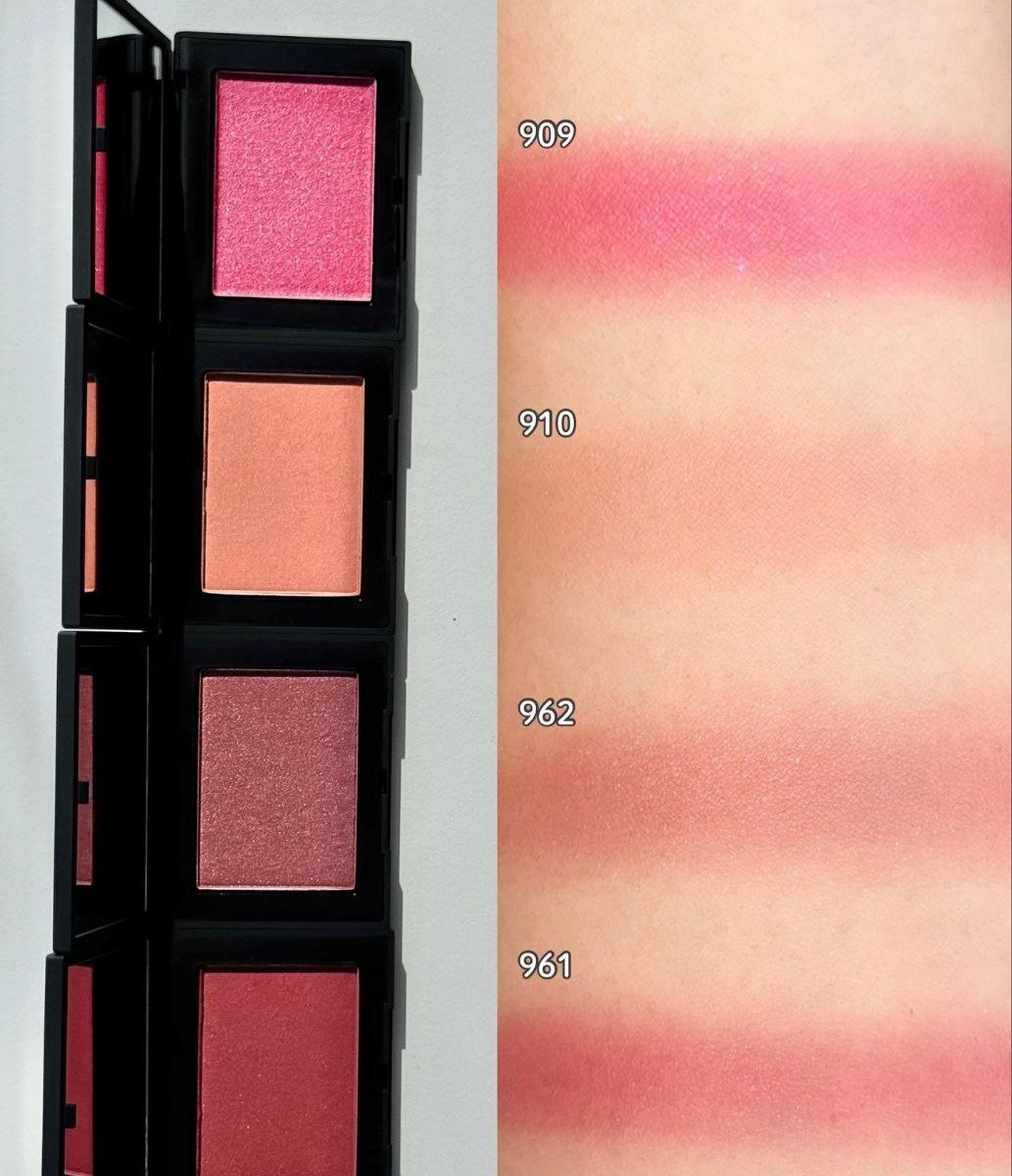 NARS Blush Valentine's Day Spring 2026 - Swatches