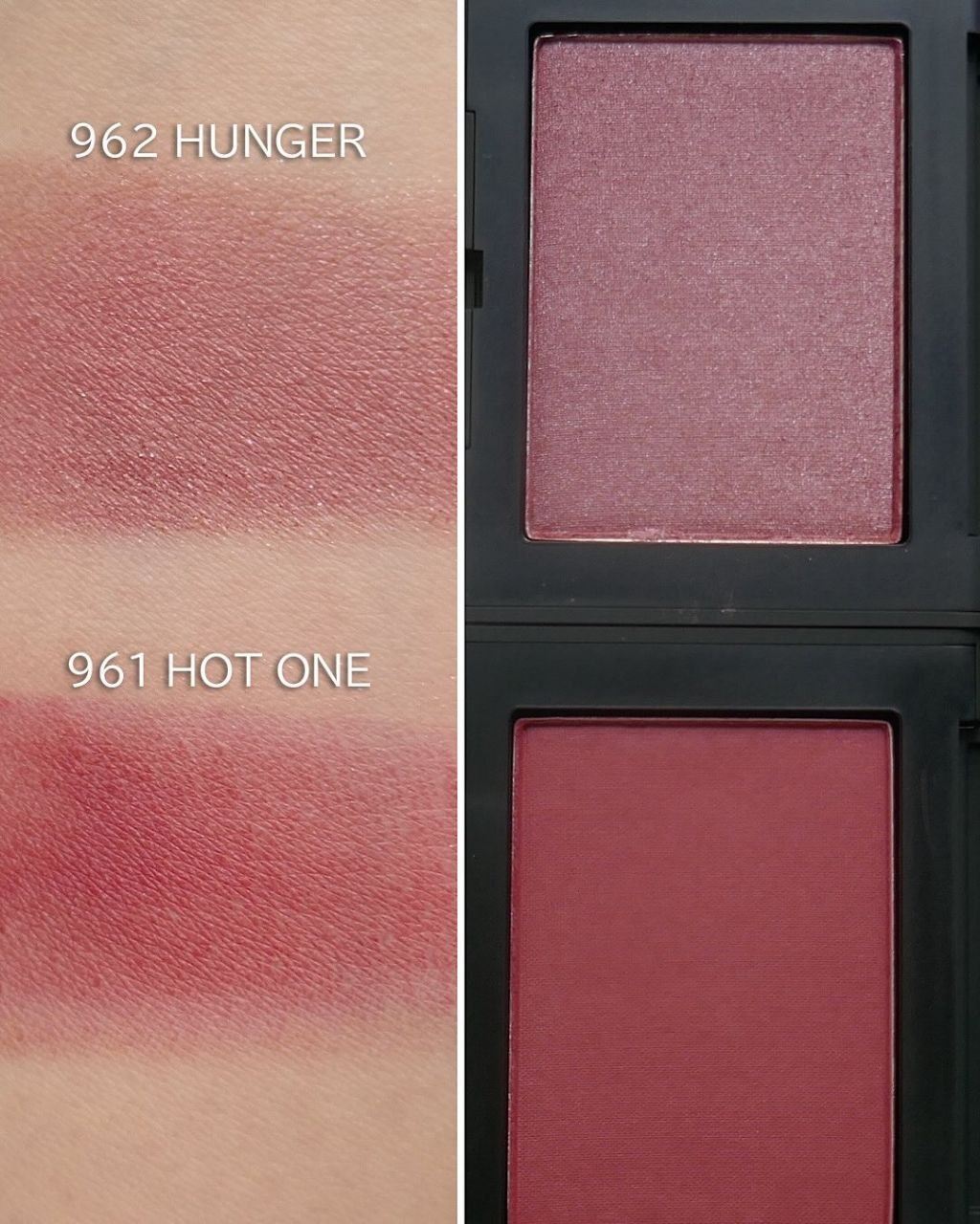 NARS Blush Valentine's Day Spring 2026 - Swatches