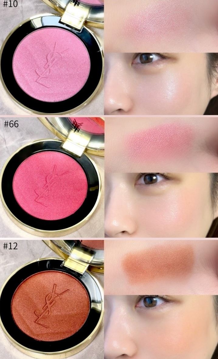 YSL Make Me Blush Powder Spring 2026 - Swatches